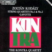 Kontra Quartet - String Quartet No. 1 In C Minor (CD)