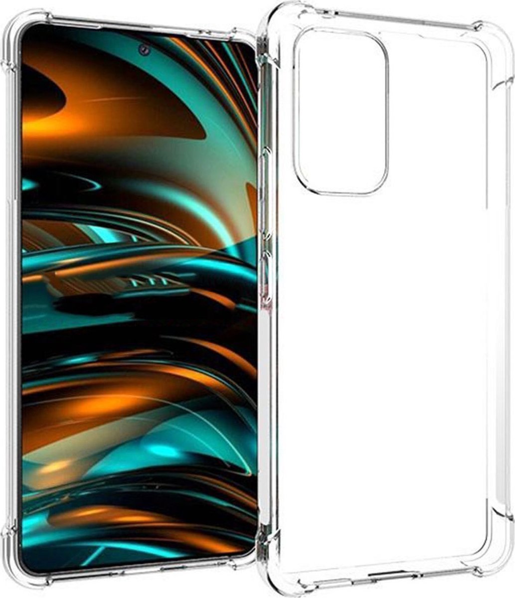 Mobigear Doorzichtig Hoesje geschikt voor Samsung Galaxy A53 Telefoonhoesje Flexibel TPU | Mobigear Cushion Backcover Shockproof | Doorzichtig Telefoonhoesje Galaxy A53 | Schokbestendig Galaxy A53 Telefoonhoesje | Anti Shock Proof - Transparant