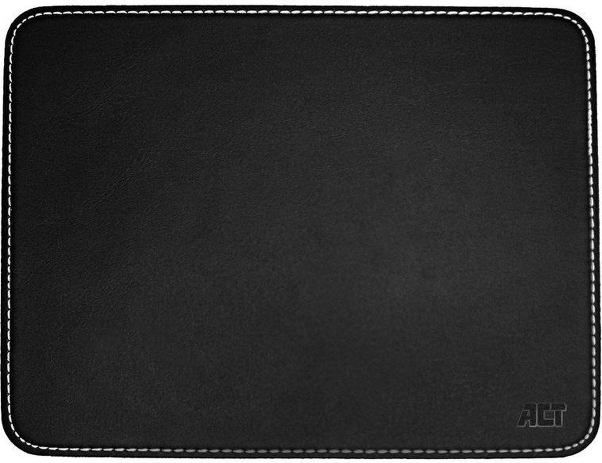 Mouse Pad Black leather look