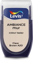 Levis Ambiance - Kleurtester - Mat - Clear Brown A20 - 0.03L