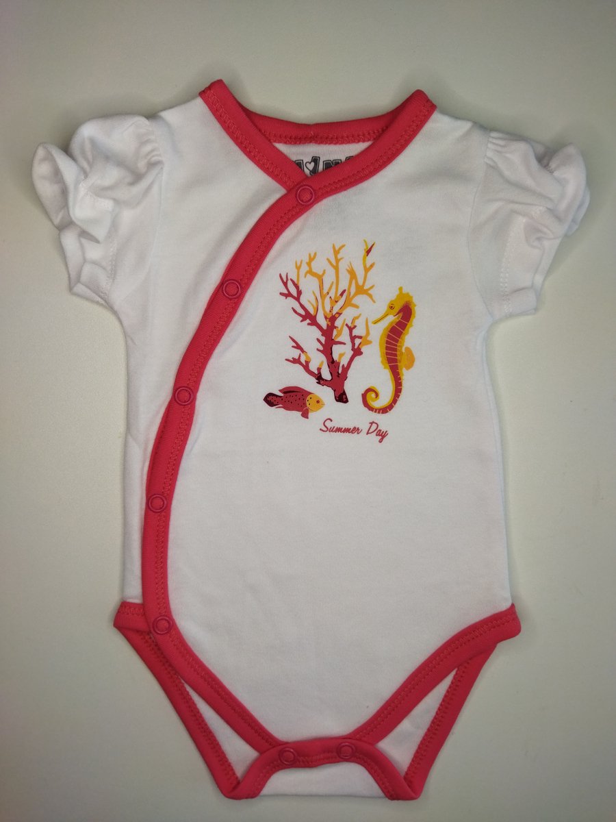Nini - Rompertje Lotte - Omslagromper - Overslagromper - Maat 62 - 2 t/m 4 maanden