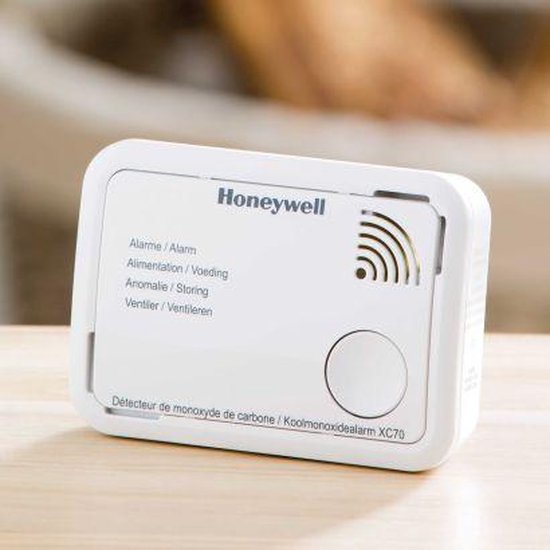 Honeywell koolmonoxide (CO) melder 7 jaar batterij - 7 jaar garantie |  bol.com