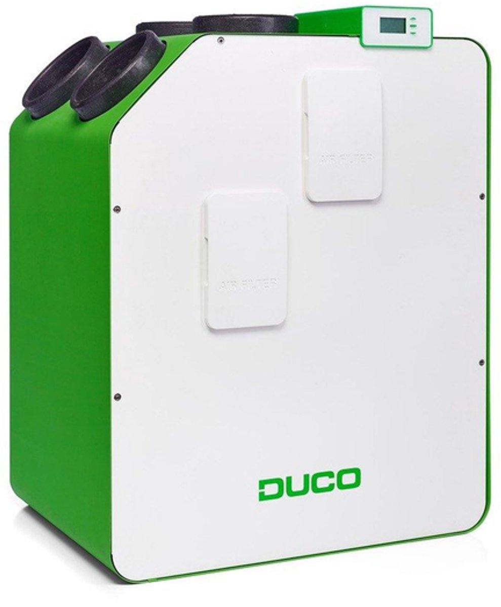 Duco WTW DucoBox Energy 570 2ZH - 2 zone sturing met heater - rechts - 570m³/h