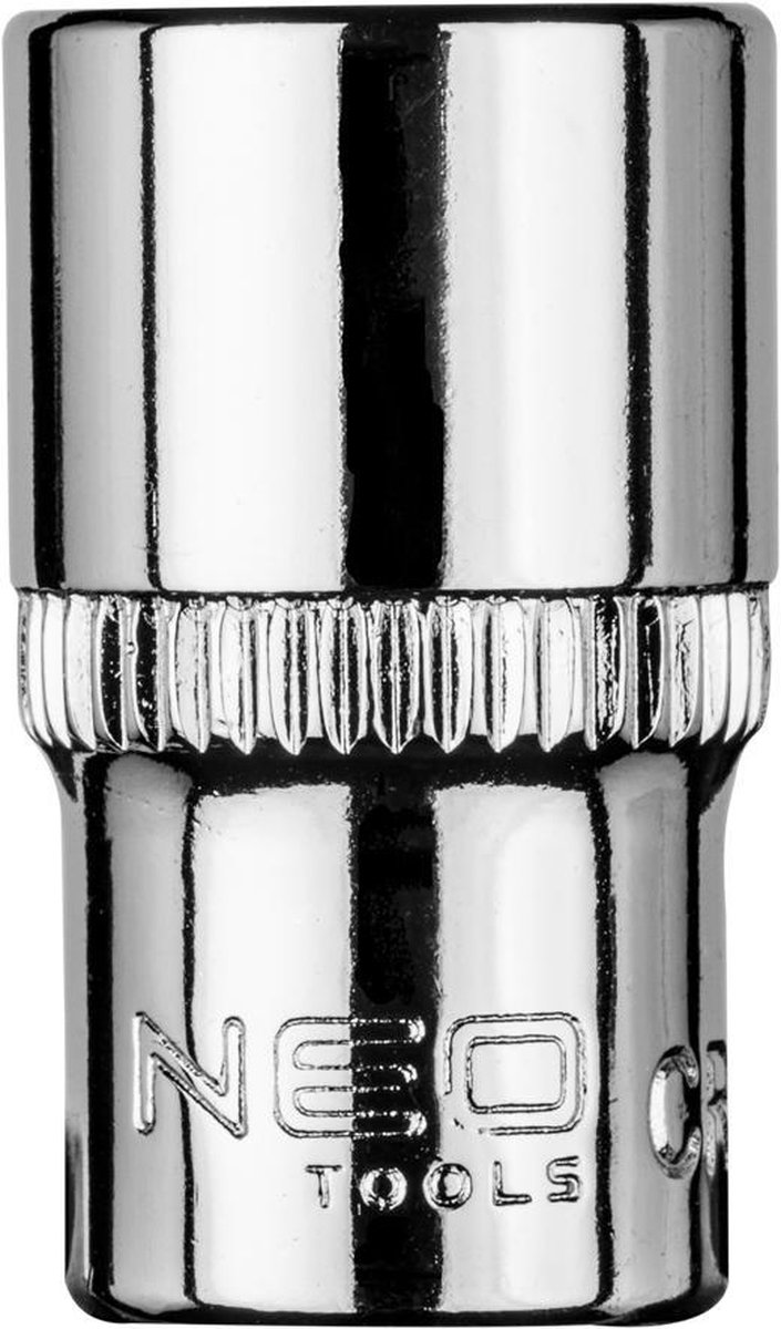 Neo Tools Dop 10 1/4 Aansluiting Classic Strak Zeskant DIN 3124 CRV Staal TUV M+T