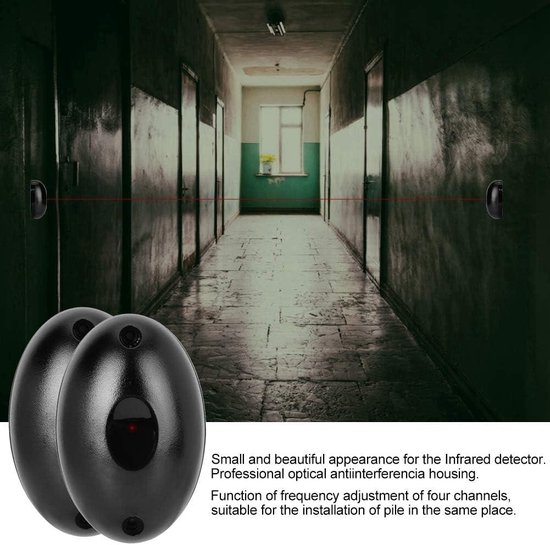 Dual Infrarood Beam Sensor Barrière Detector voor ... - Grandado