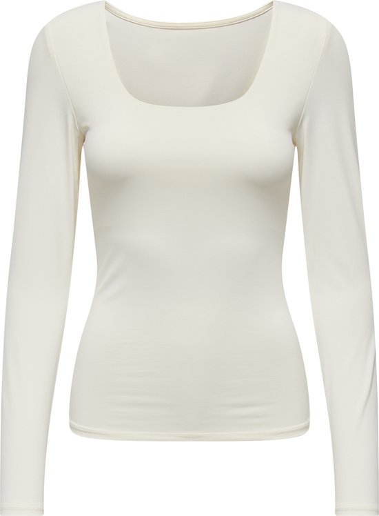 Only Dames Longsleeve regular fit Wit M Volwassenen