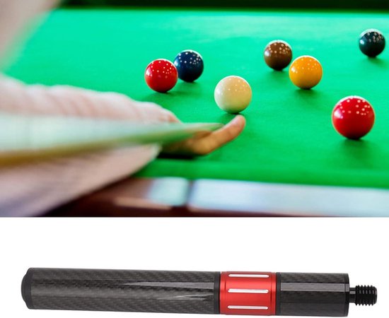 Biljart Pool Cue Extension - Koolstofvezel Biljart Keu Extension Extender - Compatibel met Fury Biljart Keu . — afbeelding 4