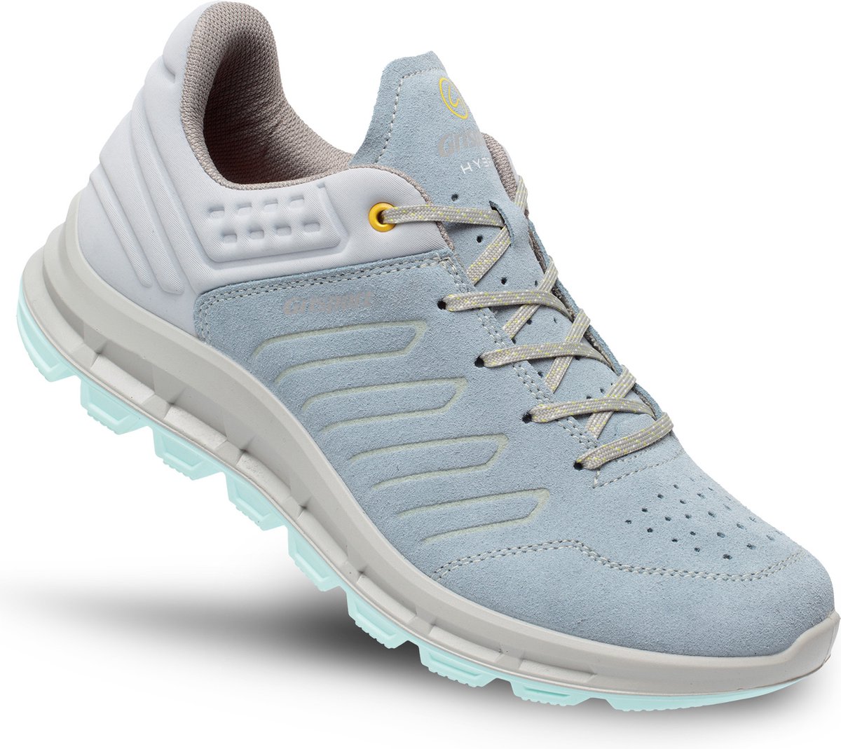 Grisport Nova Low Women Dames Wandelschoenen Light Blauw