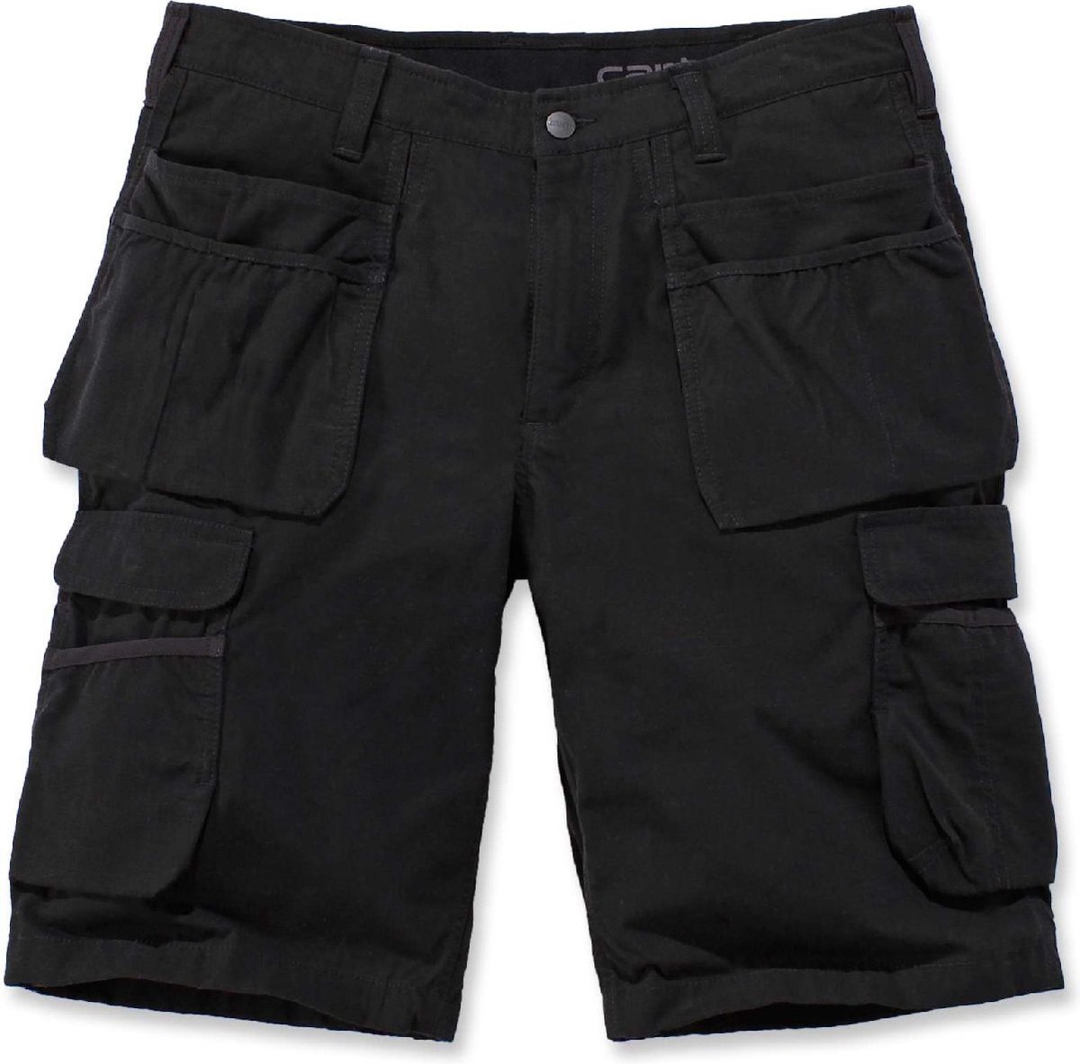 Carhartt Heren-short Steel Multipocket-short Zwart