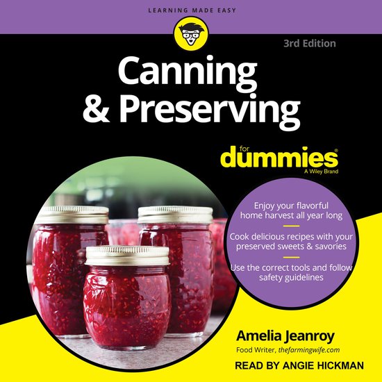 Canning & Preserving For Dummies - cover