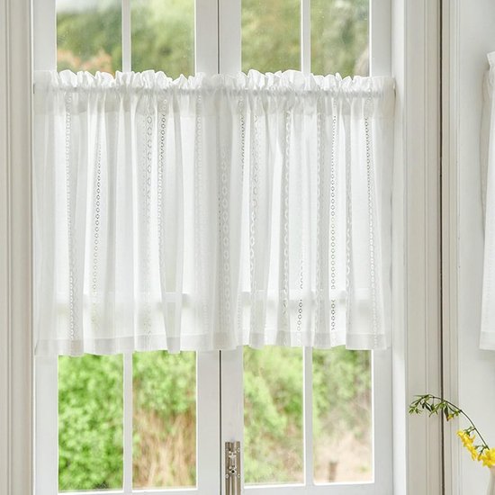 Vinyl Plafond Textuur met Geometrisch Patroon, Crème