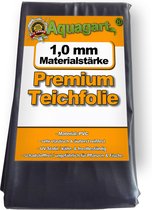 PVC vijverfolie 8m x 6m 1,0mm zwart voor tuinvijvers