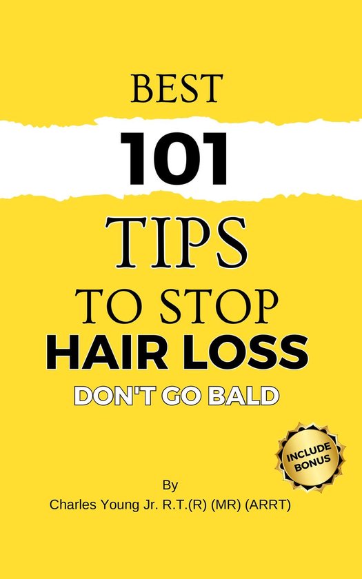 Best 101 Tips to Stop Hair Loss - cover