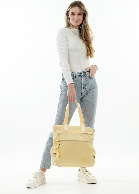 SURI FREY Sac shopper Sac à épaule Suri Sports Marry Cityshopper Lightyellow Jaune clair