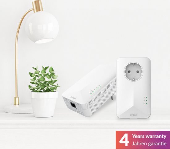 STRONG - Kit Powerline Wifi 1000 Kit - 1000 Mbps/Wifi 1200 Mbps ...