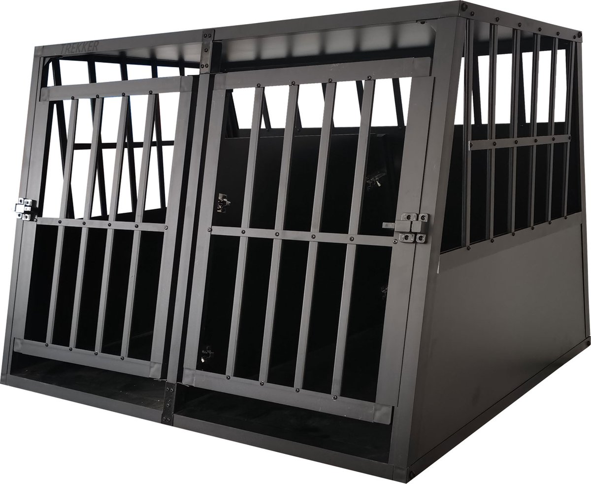 Trekker Autobench XXL 104x90.5x69.5cm, Zwart
