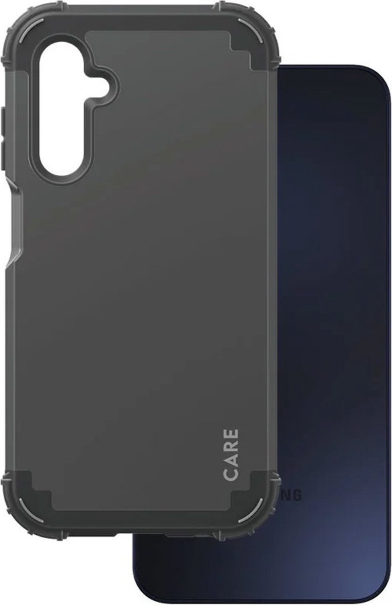CARE by PanzerGlass Fashionable Case - Zwart FORCE Samsung A15 5G