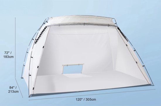 Verftent - Draagbare Verf Spuiterij - Spuitcabine - Verf Accessoires van VER — afbeelding 5