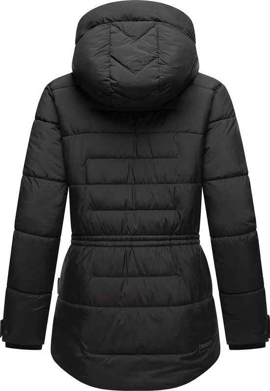 Confortable & Chaud : Navahoo AKUMAA - Veste d'hiver Femme - Adulte - À capuche - Zwart - L