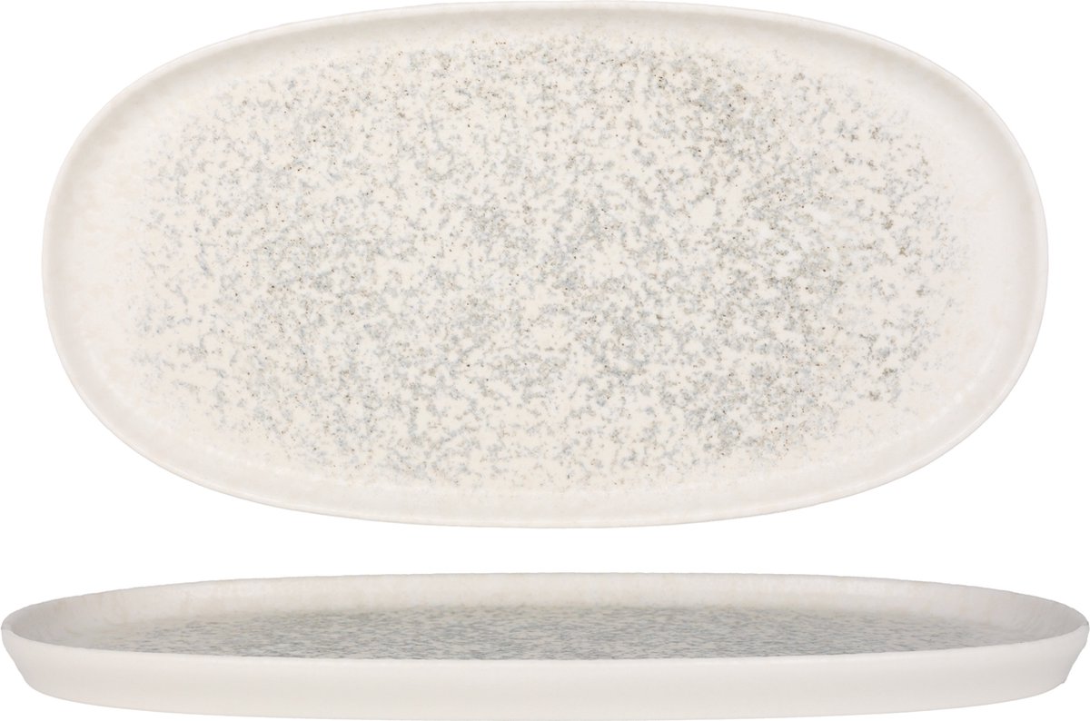 Bonna Serveerschaal - Lunar White - Porselein - 30 cm - set van 2