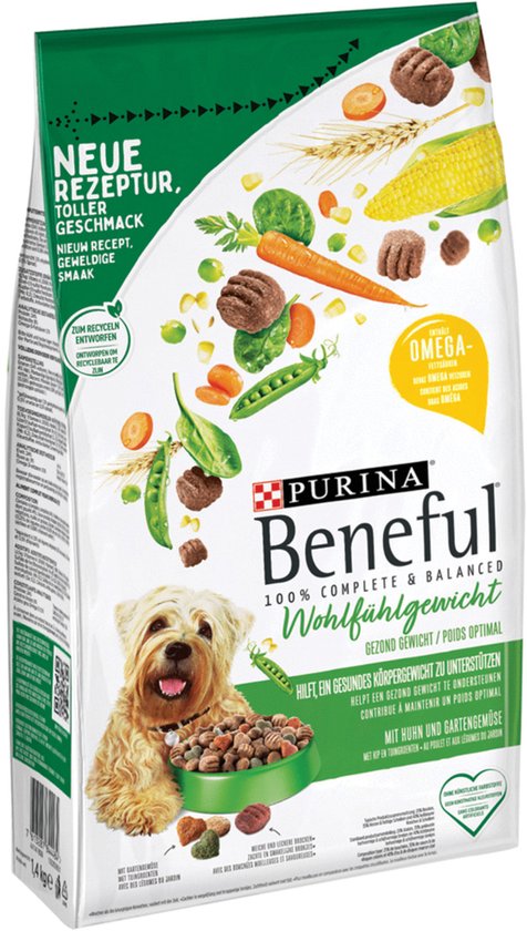 Beneful Gezond Gewicht Kip&Groente - Hondenvoer - 1.4 kg