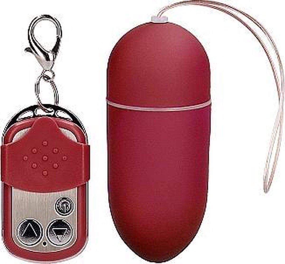 Shots Toys eitje 10 Speed Remote Vibrating Egg - Big rood