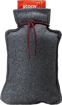 Bol.com Stoov Infrarood Warmtekruik - Homey - Duurzaam & Draadloos - Elektrische warmtekruik - Original Dark Grey - Standaard Ba... aanbieding