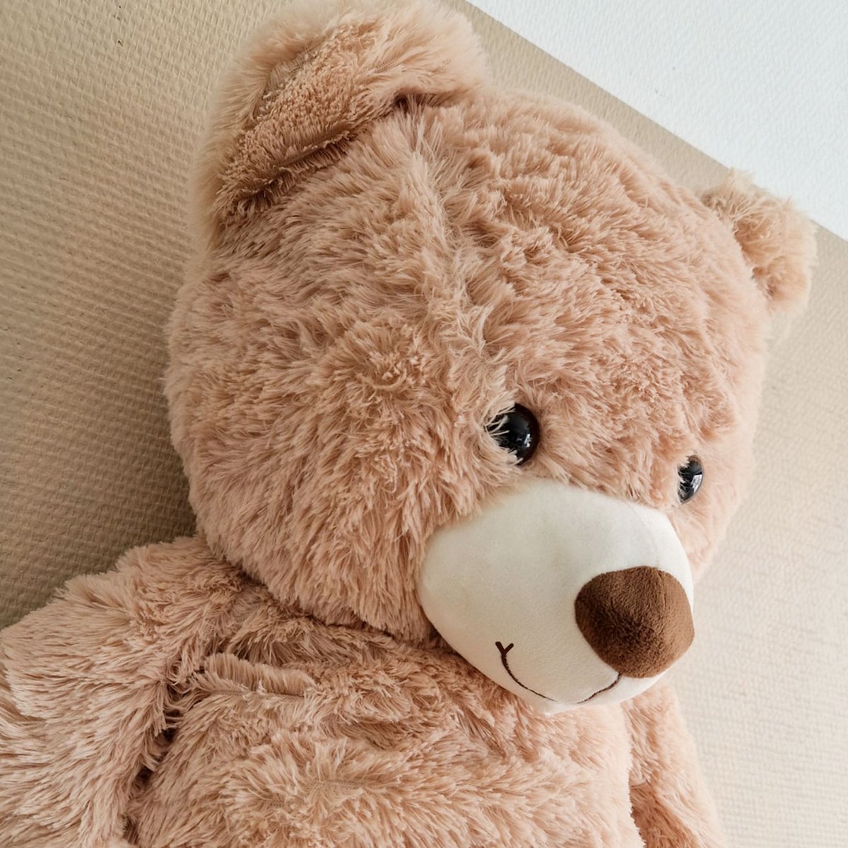 XL Knuffel Beer - Teddybeer - Knuffels - Pluche Beer - 50cm Hoge Kwaliteit Knuffeldier - Teddybear Groot - Knuffelbeer — afbeelding 2