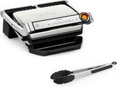 Tefal Optigrill+ GC718D10 - Contactgrill - 6 automatische programma’s - RVS - Inclusief tang - 2000W
