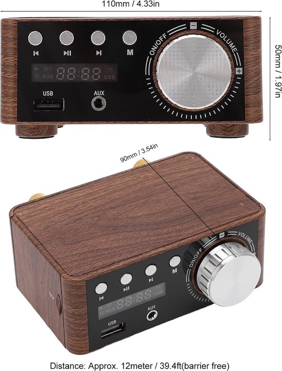 HiFi receivers met DAB / WIFI | De