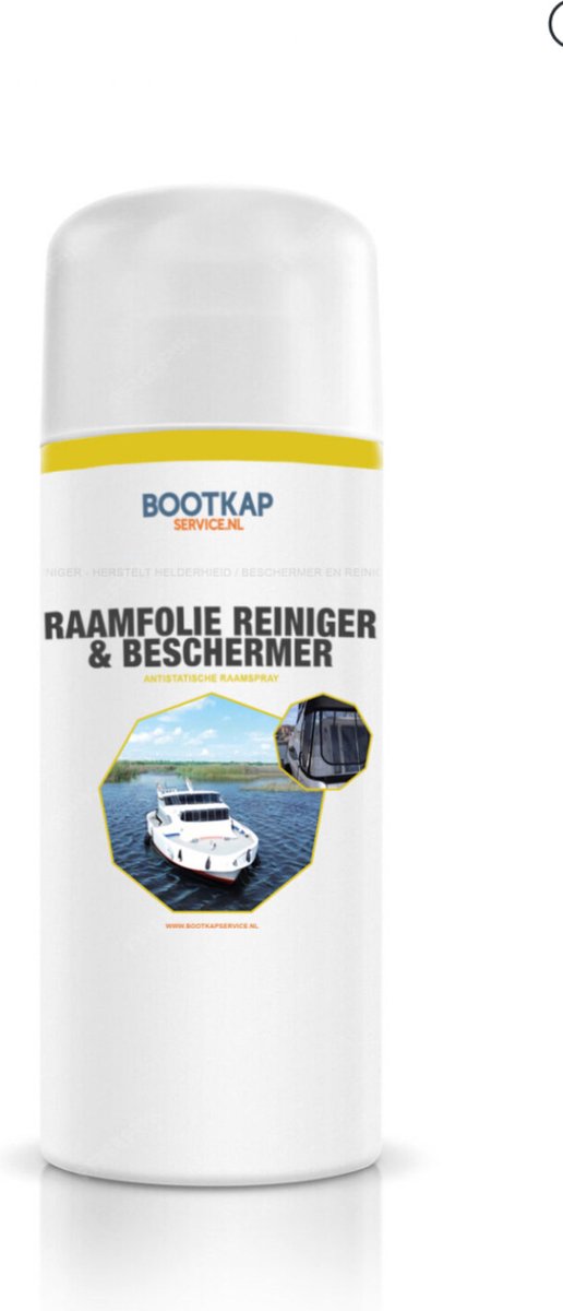 Bootkapservice - Bootkap tent plastic PVC raam reiniger - 400ML