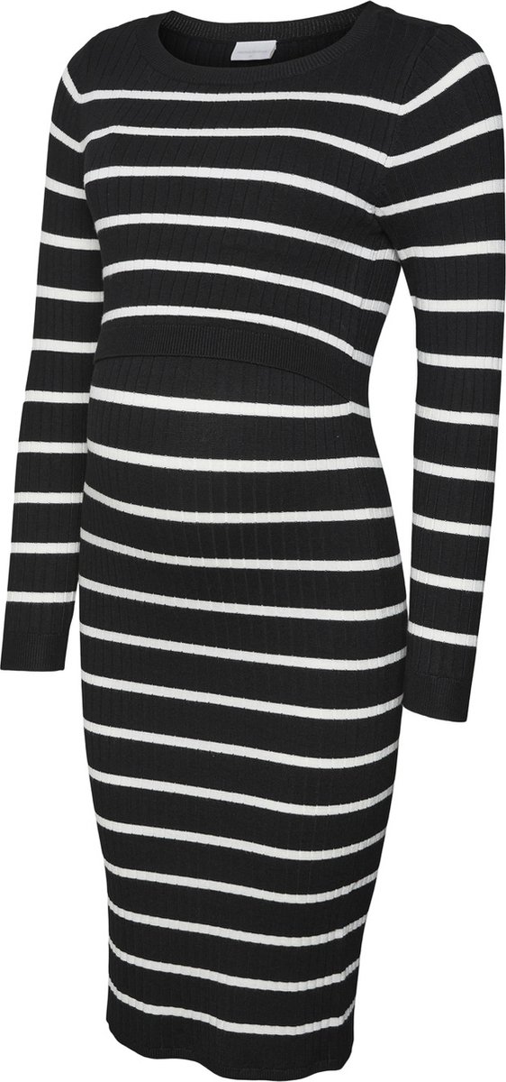 MAMALICIOUS - MLNEWSIV JUNE LS UK KNIT DRESS 2F A NOOS - Dames - Mini jurken