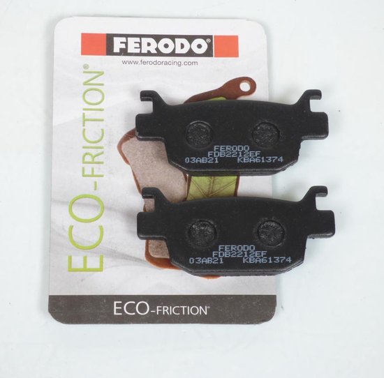 Plaquette de frein Ferodo pour Scooter Honda 150 SH 2013 à 2019 KF13B / AR Neuf
