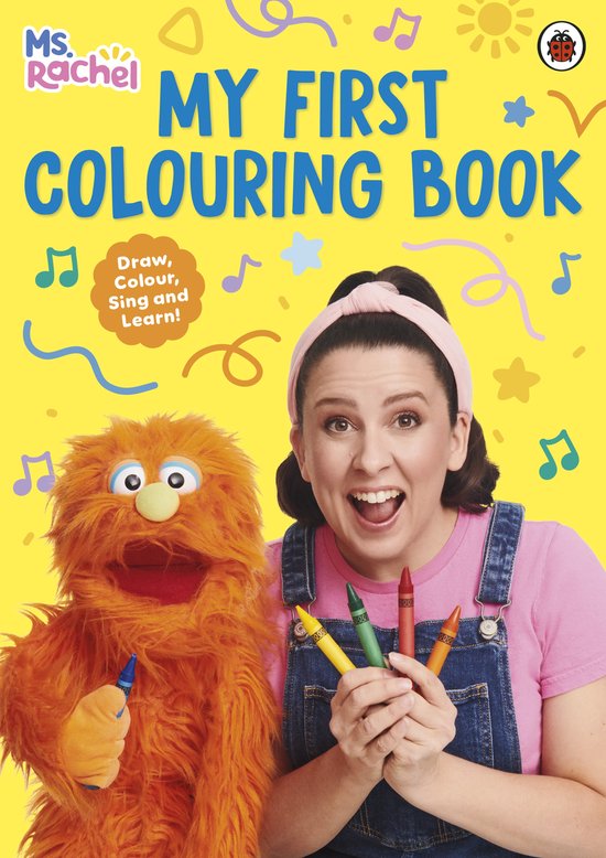 Ms Rachel- Ms Rachel: My First Colouring Book - cover