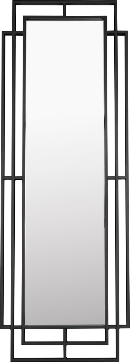 Dutchbone Ramsey Spiegel staand/ Passpiegel - Zwart