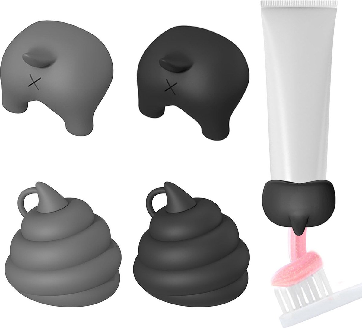 Goedkoopste Inovra ® Tandpastaknijper Set – Handige Oplossing voor Volledig Gebruik van Tubes