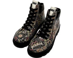 DOGO Adriana Dames Laarzen - Good Fortune - Black 40