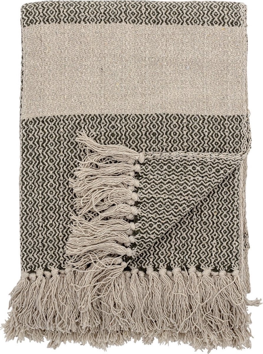 Fidan Plaid - 160x130 cm - gerecycleerd katoen