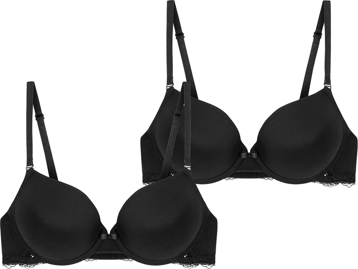 Triumph Push-up-BH Lovely Micro Zwart