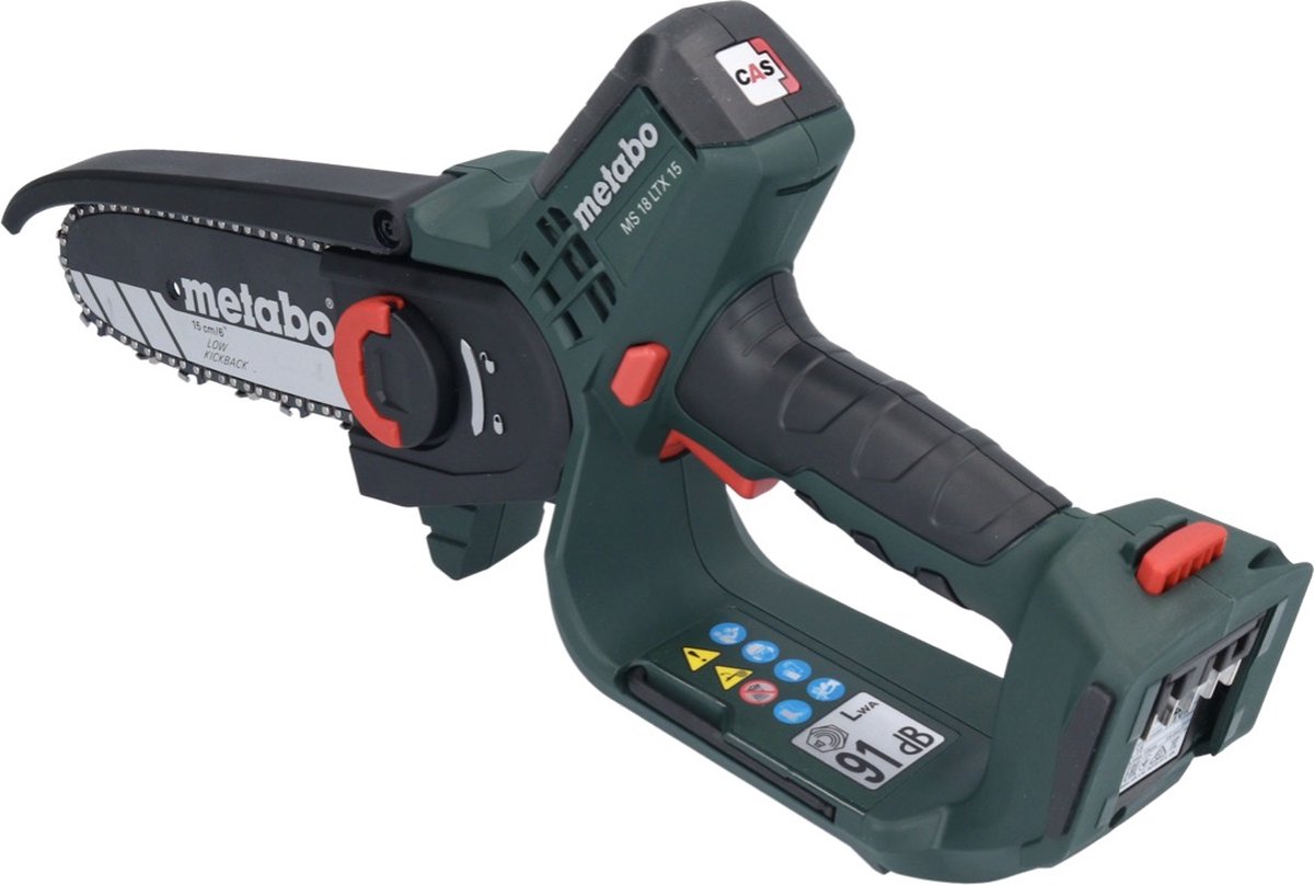 Metabo MS 18 LTX Accu Snoeizaag - 15cm Zaaglengte, Licht en Compact thumbnail 6