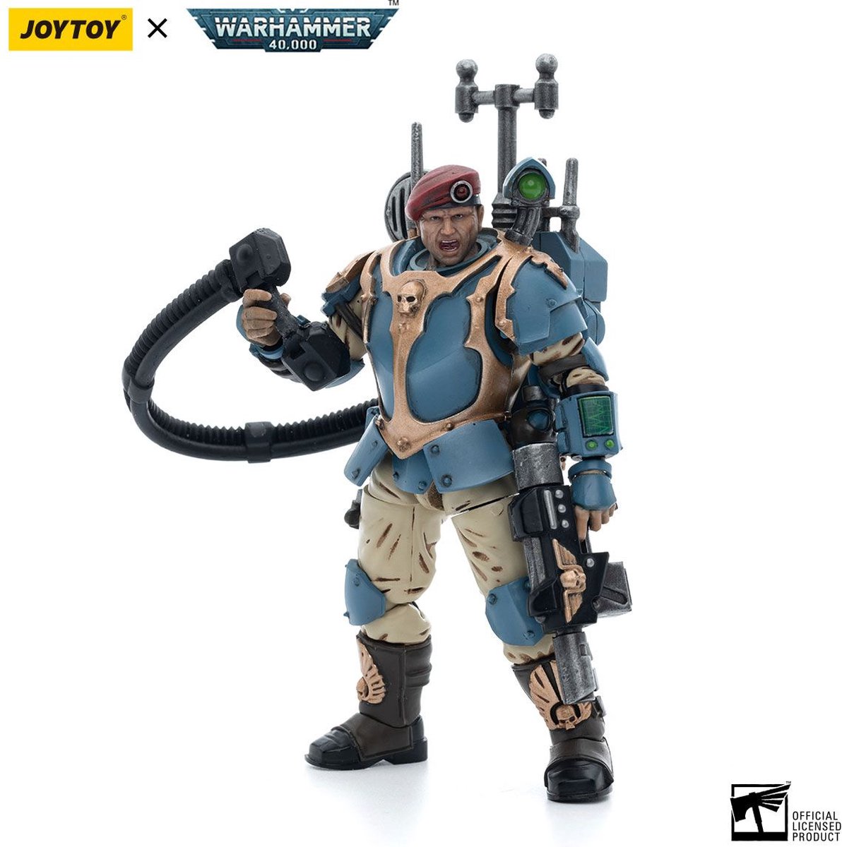 Astra Militarum Tempestus Scions Command Squad 55th Kappic Eagles Vox Operator scale:1/18.
