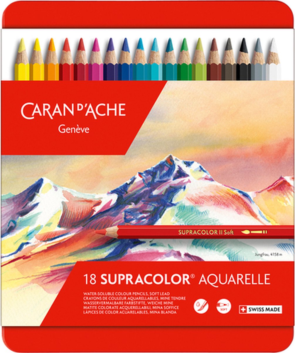 Caran d'Ache Artist kleurpotloden Supracolor 60 st., 1 stuk (60 stuks