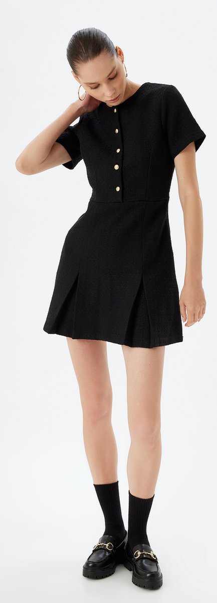 Mini-lengte Slipjurk Jurk