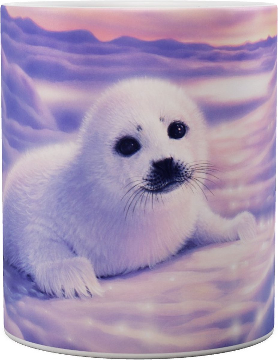 Zeehond Baby Seal Love- Mok 440ml 440