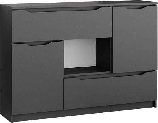 Vicco Ruben Dressoir – 120 x 84 cm Antraciet