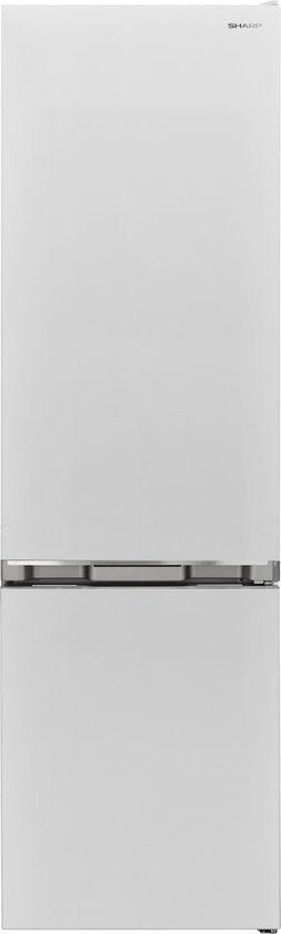 Sharp SJNBA05DMXWDEU Koelvriescombinatie 269L NoFrost Energieklasse D Vrijstaand Wit 54 cm breed