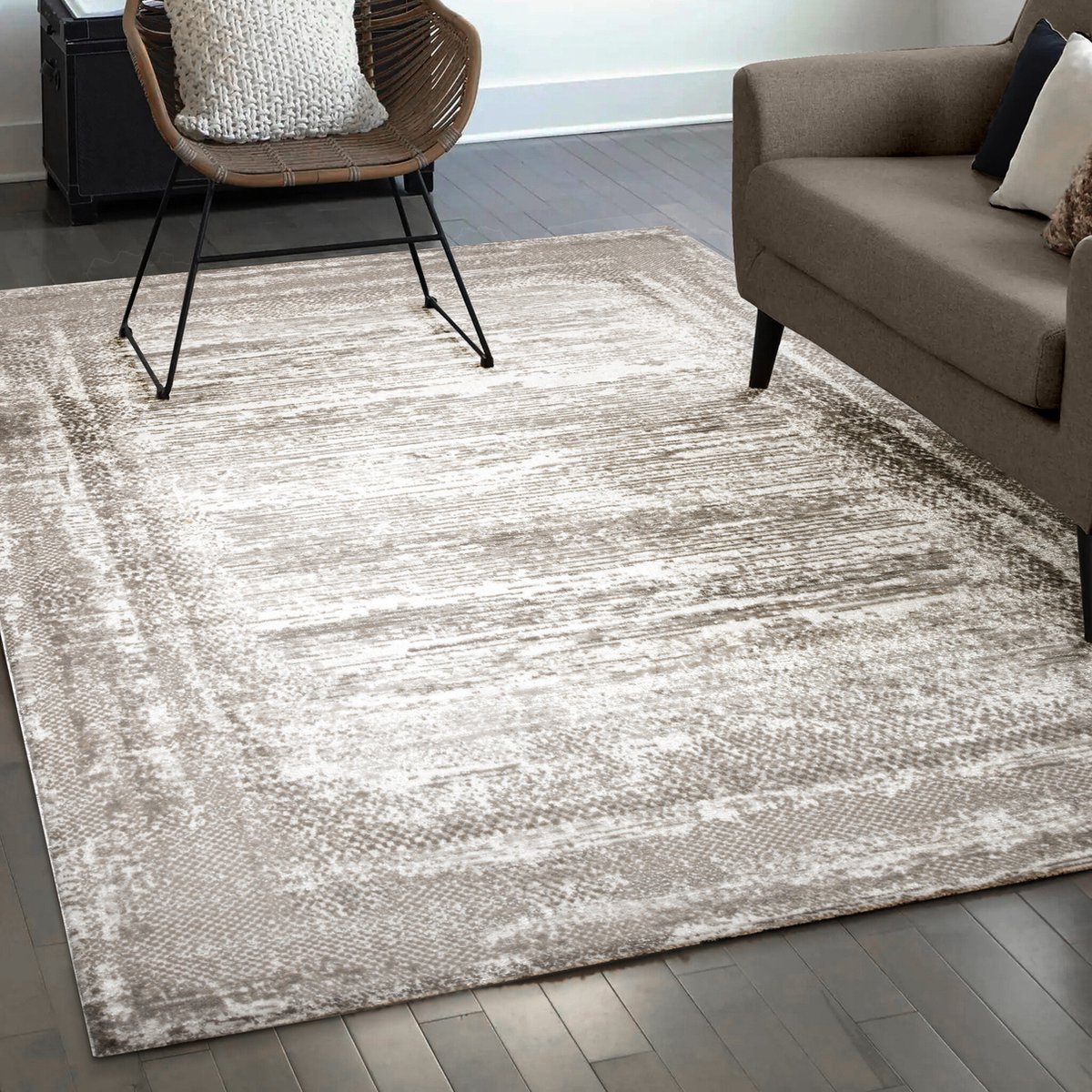 Muratap Fashion Relax Plus Laagpolig Vloerkleed Beige- 80x150 CM