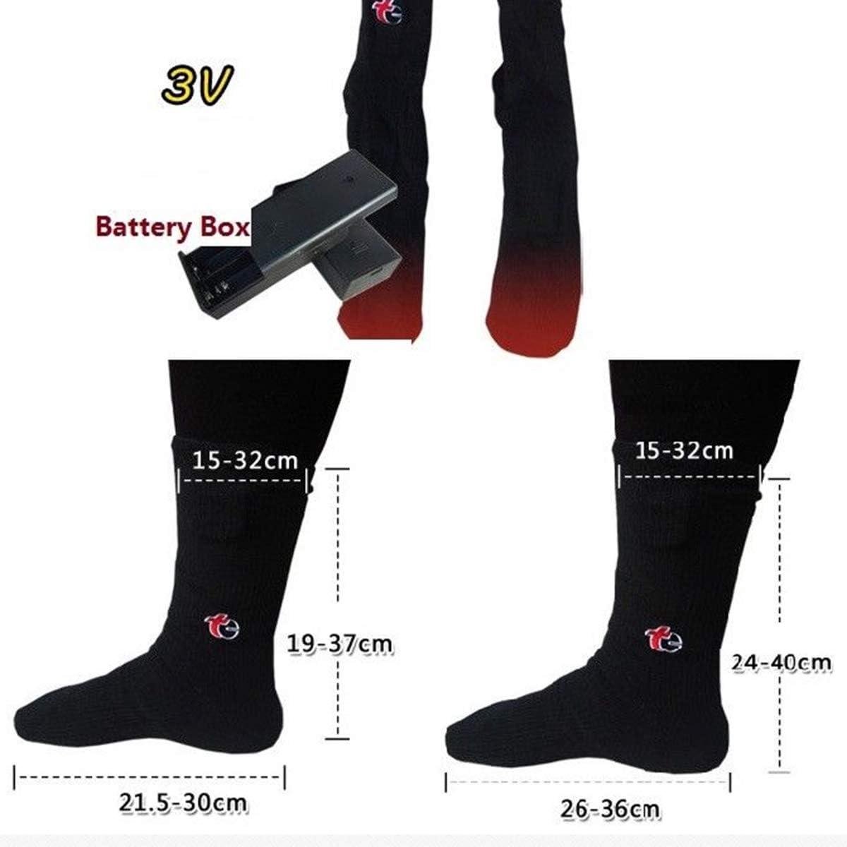 Mrs. Jones Elektrisch Verwarmde Sokken Batterij-Aangedreven Voeten Warmer Verwarming Winter Warme Sokken Unisex Verwarming Thermische Kousen Geschikt Voor Wandelen Klimmen Andere . — cadeau in Sport & Outdoor - foto 3