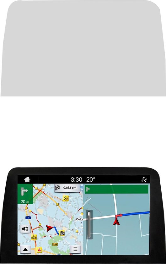 Protection d'écran pour Ford Transit - Mat, anti-traces de doigts, auto-cicatrisant, découpe précise