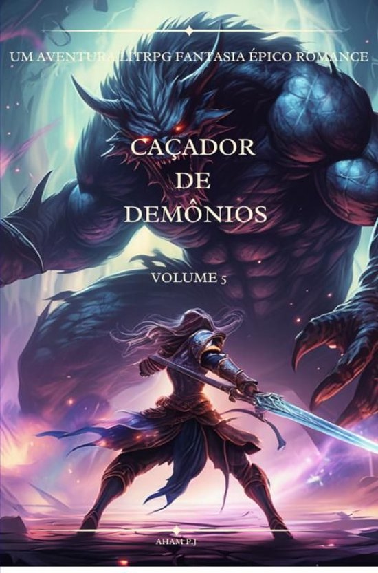 Caçador de demônios:Um Aventura LitRPG Fantasia Épico Rom ... - cover